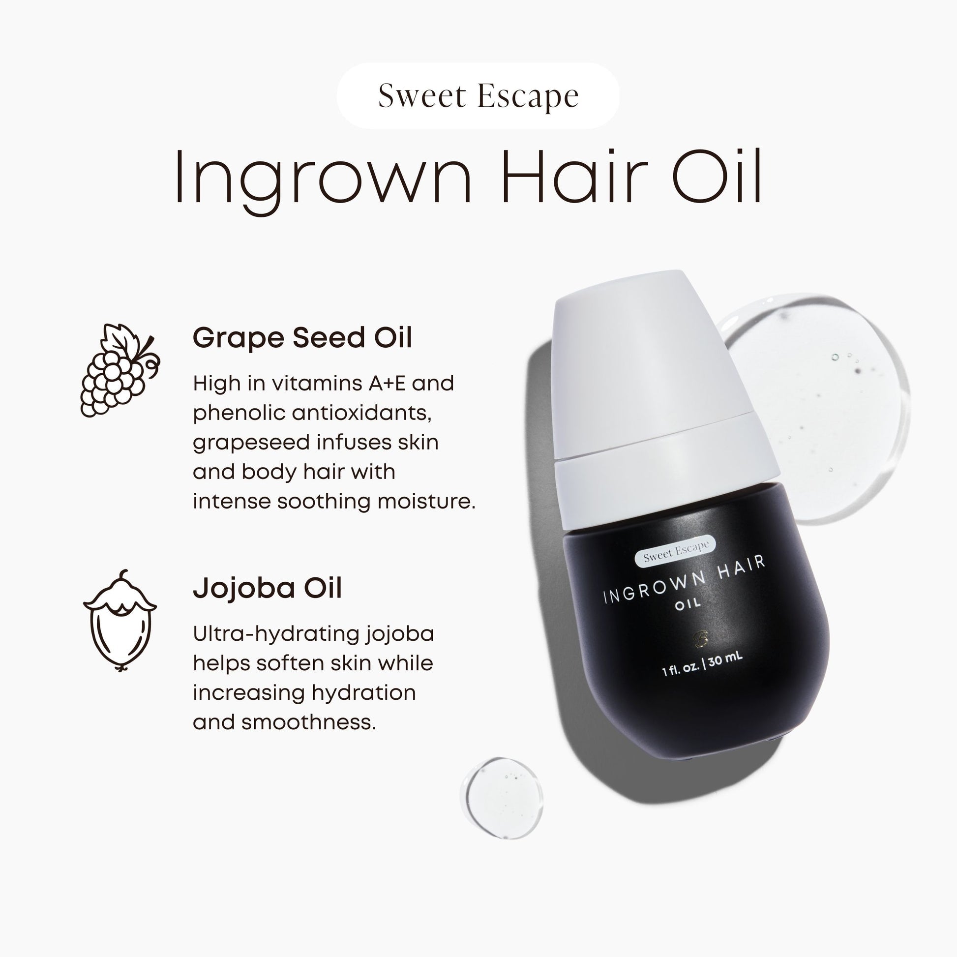 Sweet Escape Ingrown Hair Oil